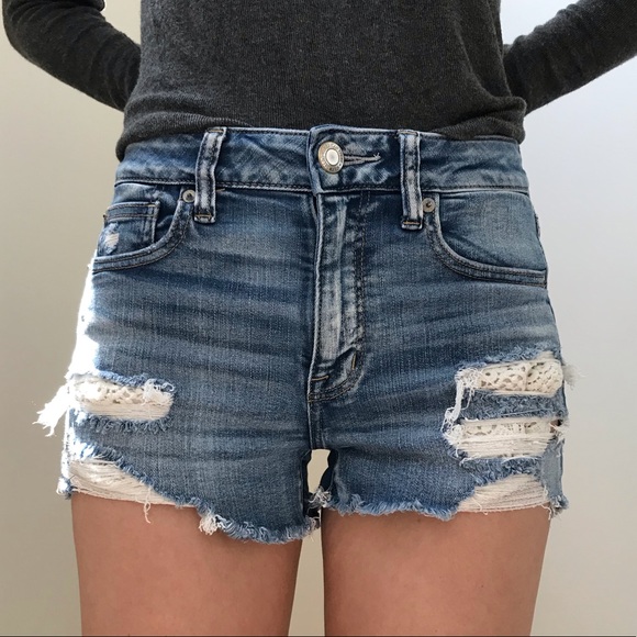 AE denim cutoffs! - Picture 2 of 6